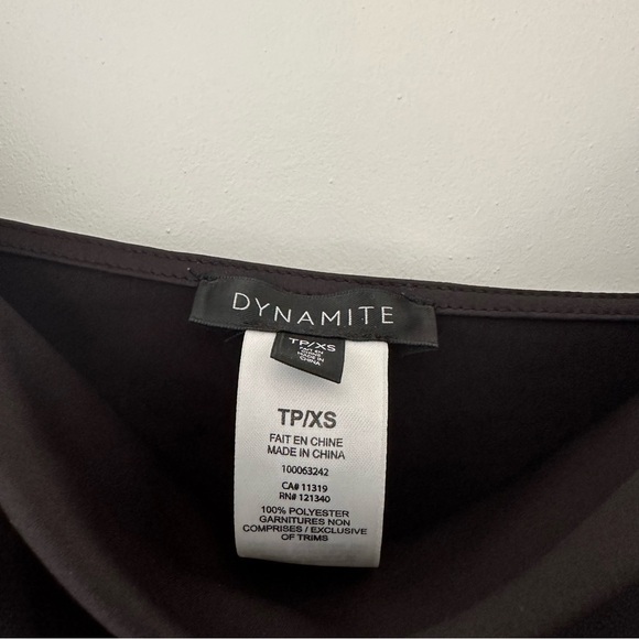 Dynamite Hazel Drawstring Side Cowl Neck Cami - Picture 7 of 8